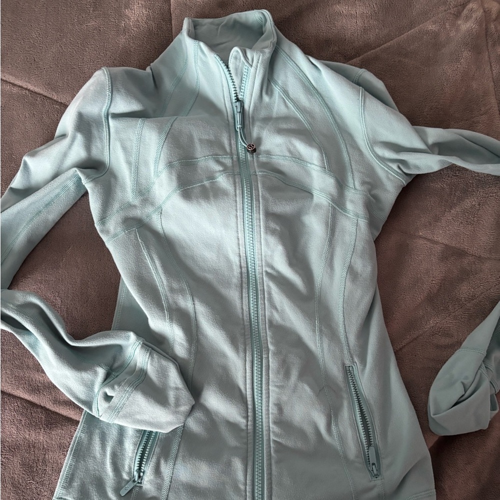 Women's Light Blue Jacket- Lululemon Align jacket